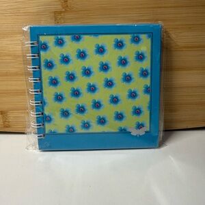 Michaels Blue and Yellow Floral Notebook